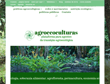 Tablet Screenshot of agroecoculturas.org